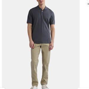 Men's George Twill Jogger Tan Pants Sz M 32-34 NWT